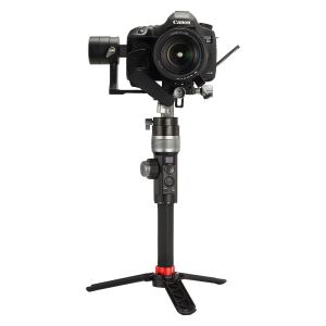 AFI D3 3-Aks Pòtatif Gimbal Stabilizer, modènize Kamera videyo Tripod W / Konsantre Rale & Zoom Vertigo Piki Pou DSLR (Nwa)