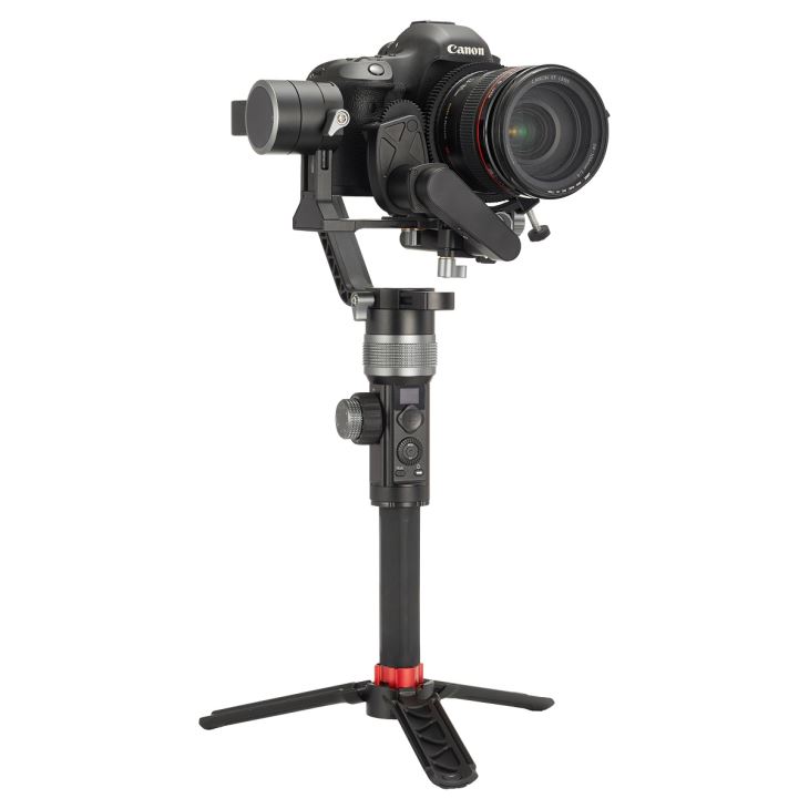 Dènye Pi bon pòtatif DSLR Kamera Gimbal Stabilizer 3 Aks Pou Canon 5D